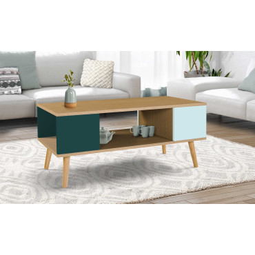 Table basse aria - vert clair / fonce