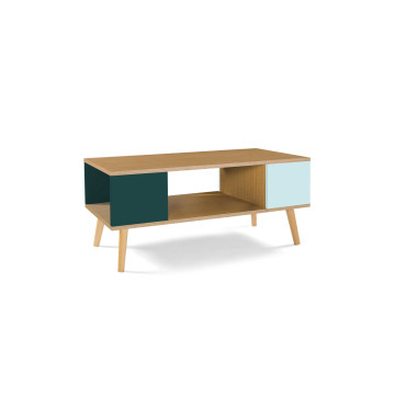 Table basse aria - vert clair / fonce