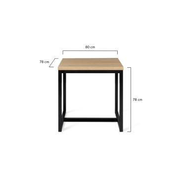 Table repas extensible Memphis