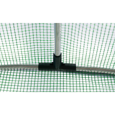 Serre tunnel verte 3x2m