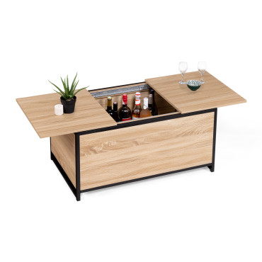 Table basse avec coffre Memphis