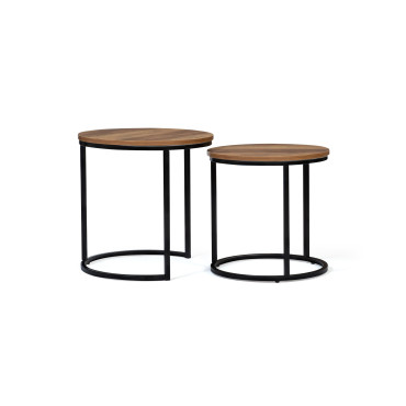 Table basse ronde gigogne Elize