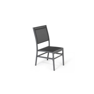 Salon de jardin aluminium extensible 135-270 cm + 8 chaises