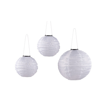 Lampion solaire - lot de 3