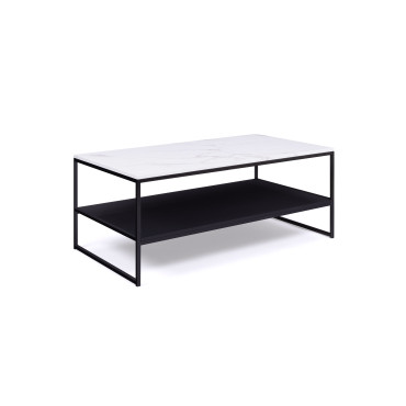 Table basse double plateau Glam