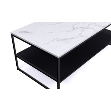 Table basse double plateau Glam