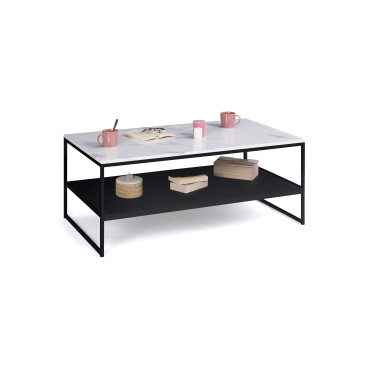 Table basse double plateau Glam