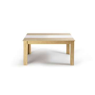 Table repas Gloria Bois/Blanc