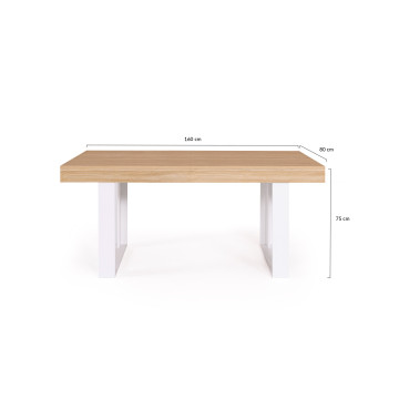 Table repas extensible Brixton