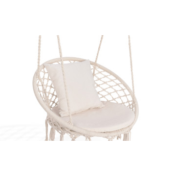 Hamac chaise macrame