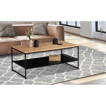 Table basse Manhattan double plateau