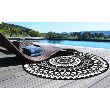 Tapis extérieur rond