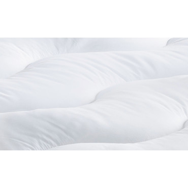 Surmatelas 1000 g/m² plumes d'oie anti acariens