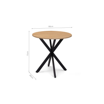 Table ronde spider