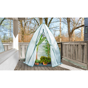 Serre d'hivernage teepee