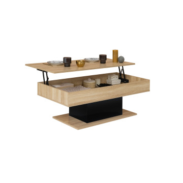 Table basse Tania avec plateau relevable