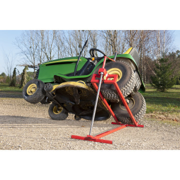 Lève tracteur pliable rouge