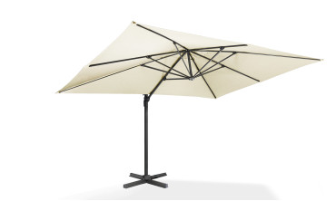 Parasol Sombra 360° rectangle avec housse de protection