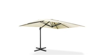 Parasol Sombra 360° rectangle avec housse de protection