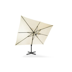 Parasol Sombra 360° rectangle avec housse de protection