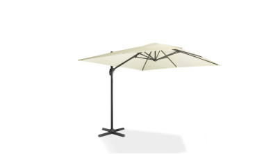 Parasol Sombra 360° carré avec housse de protection