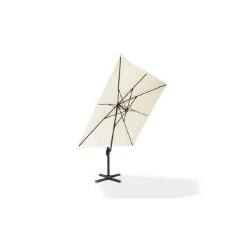 Parasol Sombra 360° carré avec housse de protection