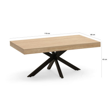 Table basse pieds spider