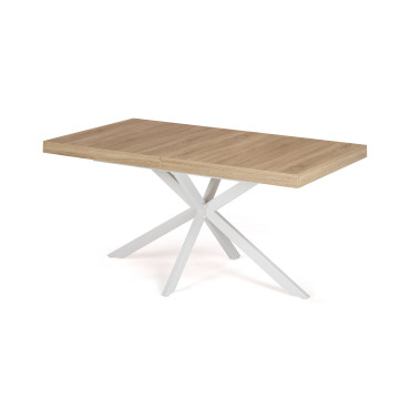 Table repas extensible pieds spider extensible