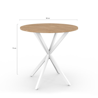 Table ronde spider