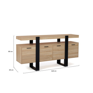 Buffet Brixton XXL 160cm