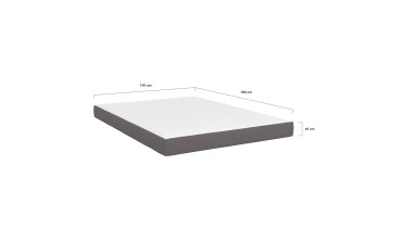 Matelas mémoire de forme - 140 cm