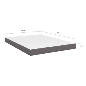 Matelas mémoire de forme - 140 cm