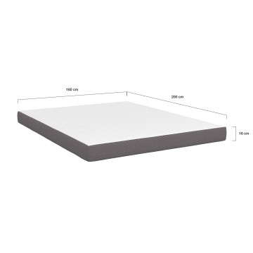 Matelas mémoire de forme - 160 cm