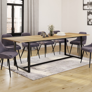 Table à manger extensible Memphis 200-250 cm