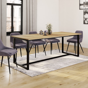 Table à manger extensible Memphis 200-250 cm