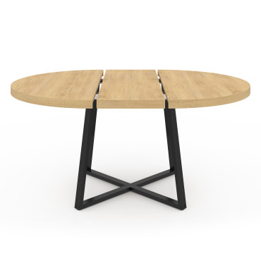 Table à manger extensible Sana 120-160 cm