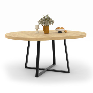 Table à manger extensible Sana 120-160 cm