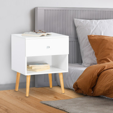 Table de chevet 1 tiroir Emmie