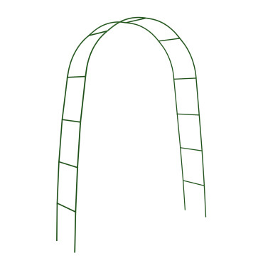 Arches de jardin arrondies 235cm - lot de 2