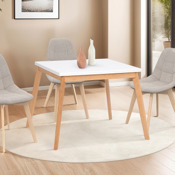 Table repas scandinave pliable