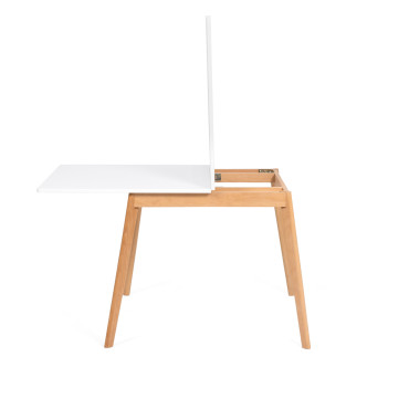 Table repas scandinave pliable