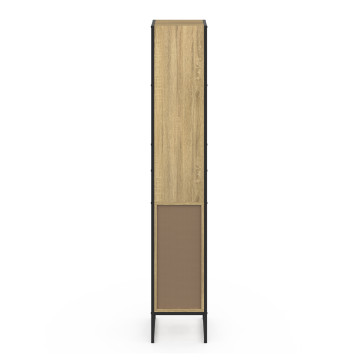 Colonne de salle de bain Memphis 1 porte avec miroir 170cm