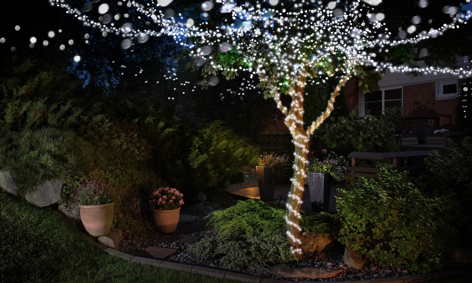 Guirlande lumineuse - Éclairage de jardin Led Extérieur - Énergie