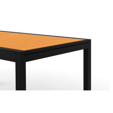 Table de jardin extensible en polywood