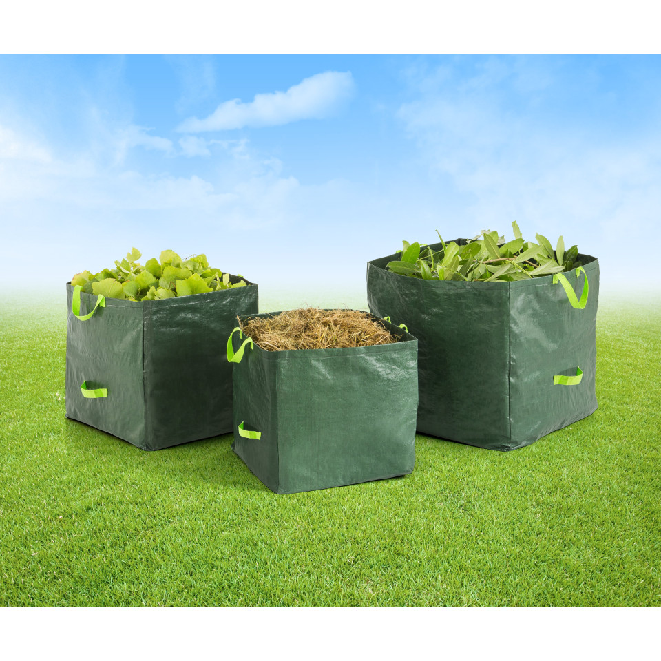 Sacs de jardin avec poignées - lot de 3 Sacs de jardin avec poignées - lot de 3