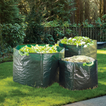 Sacs de jardin avec poignées - lot de 3
