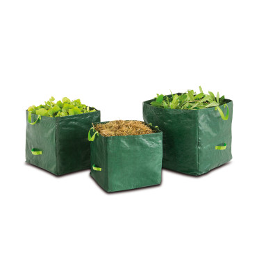 Sacs de jardin avec poignées - lot de 3