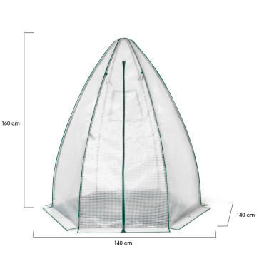 Serre d'hivernage Teepee