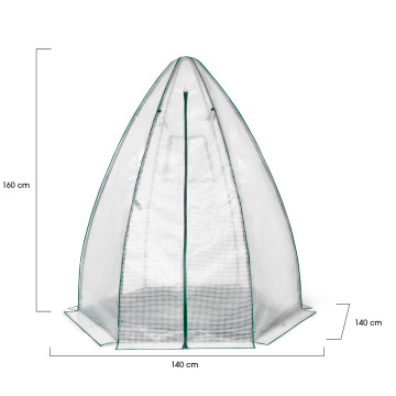 Serre d'hivernage Teepee