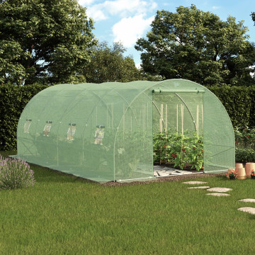 Serre tunnel verte 3x6m